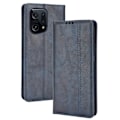 Pikkukuva 1 / 2: Bofink Vintage Oppo Find X5 nahkakotelo - Sininen Blue