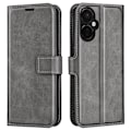 Pikkukuva 1 / 2: Lompakko Nahkakotelo For OnePlus Nord CE 3 - Harmaa Silver grey