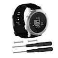 Miniatyrbillede 1 af 2: Suunto Essential silikone urrem - Sort Black