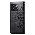 Miniatyrbillede 2 af 2: Mandala OnePlus 10T / Ace Pro Flip Etui - Sort Black