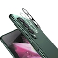 Miniatyrbild 1 av 2: IMAK Samsung Galaxy Z Fold3 5G HD kameralinsskydd i härdat glas + linsskydd i akryl Transparent