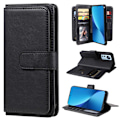 Pikkukuva 1 / 6: 10-slot Lompakko Suojakotelo For Xiaomi 12 Lite - Musta Black