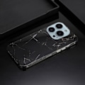 Miniatyrbillede 2 af 2: Marble design iPhone 14 Pro Max cover - Sort Marmor Black