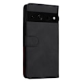 Miniatyrbillede 2 af 2: Tekstureret Google Pixel 7 Pro læderetui med rem - Sort Black