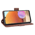 Miniatyrbillede 2 af 2: Modern-styled Læder Pung Etui til Samsung Galaxy A32 - Brun Brown