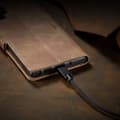 Miniatyrbilde 2 av 2: CaseMe Samsung Galaxy Note 10 Plus Vintage Etui - Lysebrun Brown