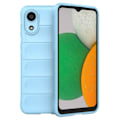 Miniatyrbillede 1 af 2: Blødt grebsformet cover til Samsung Galaxy A03 Core - Blå Blue