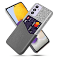 Miniatyrbild 1 av 2: Bofink Samsung Galaxy Quantum 2 / A82 5G Card Skal - Grå Silvergrå