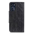 Pikkukuva 2 / 2: Alpha Motorola Moto G (2022) nahkainen läppäkotelo - Musta Black