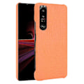 Pikkukuva 1 / 2: Krokokotelo - Sony Xperia 1 III - Oranssi Orange