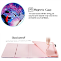 Pikkukuva 2 / 2: Samsung Galaxy Tab A 8.0 + S Pen (2019) tyylikäs kuvioitu nahkainen flip-kotelo - Panda Multicolor