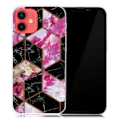 Pikkukuva 1 / 2: Marble iPhone 13 Suojakotelo - Musta And Rose Marble Multicolor