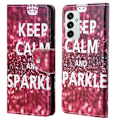 Miniatyrbillede 1 af 2: Wonderland Samsung Galaxy M23 flip etui - Krone Red