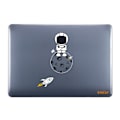 Miniatyrbillede 1 af 2: HAT PRINCE MacBook Pro 13 (A2251, A2289, 2020) / M1 / M2 (A2338, 2020) astronautstil og tastaturcover - Kort På Månen White