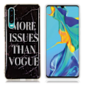 Miniatyrbillede 1 af 2: Huawei P30 marmor mønster blødt etui - Model E Multicolor