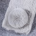 Miniatyrbild 2 av 2: Fluffy Rabbit Huawei P30 Pro skal - Silver/Grå Silvergrå