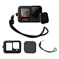Miniatyrbild 1 av 6: GoPro Hero 9 silikon fodral with lens cap - svart Svart