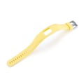 Miniatyrbillede 2 af 2: Garmin Vivofit 4 justerbar silikone urrem - Størrelse: S / Gul Yellow