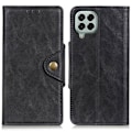 Pikkukuva 1 / 2: Alpha Samsung Galaxy M33 5G nahkainen läppäkotelo - Musta Black
