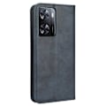 Miniatyrbillede 2 af 2: Bofink Vintage Oppo A57 (2022) Læder Etui - Blå Blue