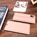 Miniatyrbild 2 av 2: Smidigt och tunt PU-läder Samsung Galaxy S20 FE 2022 fodral - Rosa Rosa