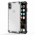 Miniatyrbild 1 av 2: Bofink Honeycomb iPhone Xs Max skal - Silver/Grå Silvergrå