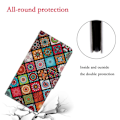 Miniatyrbillede 2 af 2: Wonderland iPhone 12 Pro / iPhone 12 flip etui - Mandala-Blomst Multicolor