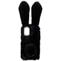 Miniatyrbild 1 av 2: Fluffy Rabbit Nokia G21 skal - Svart Svart