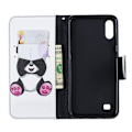 Miniatyrbillede 2 af 2: Wonderland Samsung Galaxy A10 etui - Dejlige Pandaer White