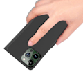 Pikkukuva 2 / 2: Sileä ja ohut premium-PU-nahkakotelo iPhone 13 Pro - Musta Black