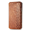 Miniatyrbillede 3 af 6: Læder Etui med A Stilfuldt Rhombus Tryk til Motorola Edge 30 Neo - Brun Brown