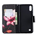 Pikkukuva 2 / 2: Wonderland Samsung Galaxy A10 kotelot - Blomstermønster Black