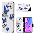 Pikkukuva 1 / 2: Wonderland Xiaomi Redmi 9 Läppäkotelo - Beautiful Perhonen White