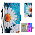 Miniatyrbillede 1 af 2: Wonderland Xiaomi Redmi 9C Flip etui - Marguerite blomst Multicolor
