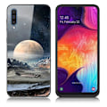 Miniatyrbild 1 av 2: Fantasy Samsung Galaxy A50 skal - Vit Planet multifärg
