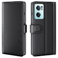 Pikkukuva 1 / 2: Aito nahkakotelo luottokorttipaikoilla OnePlus Nord CE 2 5G - Musta Black