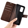 Pikkukuva 2 / 2: Lompakko Nahkakotelo For Samsung Galaxy A33 5G - Ruskea Brown