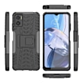 Miniatyrbillede 2 af 2: Offroad Etui Motorola Moto E22 - Sort Black