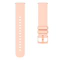 Miniatyrbillede 2 af 2: 20 mm universal enkel silikone-urrem - Lyserød Pink