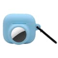 Miniatyrbilde 1 av 2: AirPods 3 / AirTag 2-i-1-silikondeksel - Blå Blue
