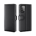 Pikkukuva 1 / 2: Aito nahkakotelo luottokorttipaikoilla Samsung Galaxy A52 5G / Samsung Galaxy A52 - Musta Black