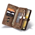 Miniatyrbillede 2 af 2: CaseMe Samsung Galaxy A33 5G etui med lynlås / pung - Brun Brown