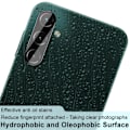 Miniatyrbild 3 av 6: IMAK kameraskydd i glas med linsskydd i akryl för Samsung Galaxy A14 - Svart Upplaga Svart