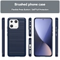 Pikkukuva 2 / 2: Carbon Flex Suojakotelo Xiaomi 13 - Sininen Blue