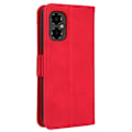 Pikkukuva 2 / 2: Moderni Nahkalaukku For Xiaomi Poco M4 5G - Punainen Red
