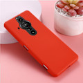 Pikkukuva 2 / 2: Matta nestesilikoninen kuori Sony Xperia Pro-I - Punainen Red