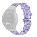 Miniatyrbillede 1 af 2: 20 mm canvas-urrem til Garmin-ur med værktøj - Lilla Purple