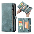 Miniatyrbillede 1 af 2: CaseMe Samsung Galaxy Note 10 Plus Zipper Wallet Etui - Grøn Green