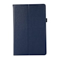 Miniatyrbillede 2 af 2: Foldbart etui med Lichi-tekstur til Lenovo Tab M10 Plus (Gen 3) - Mørkeblå Blue