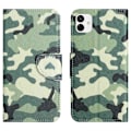 Pikkukuva 1 / 2: Wonderland Samsung Galaxy A04 Läppäkotelo - Camouflage Green